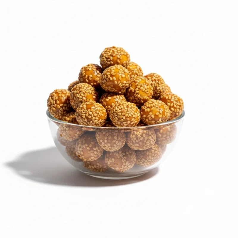 Arahide caramelizate cu susan Arahide caramelizate cu susan