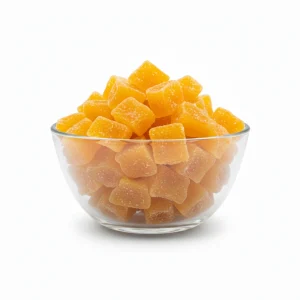 Mango confiat cuburi