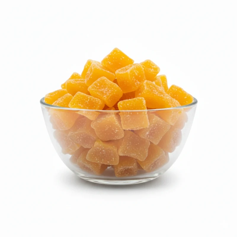 Mango confiat cuburi