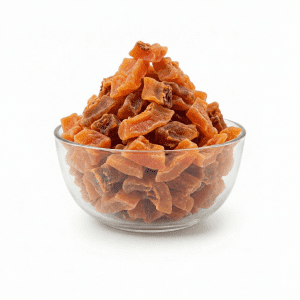 Papaya deshidratată natural (fără zahăr adăugat) bucăți, origine Thailanda – pachet 1 kg, cutie 10×1 kg Papaya deshidratat fara zahar